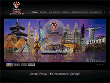 Tablet Screenshot of jazzygroup.com